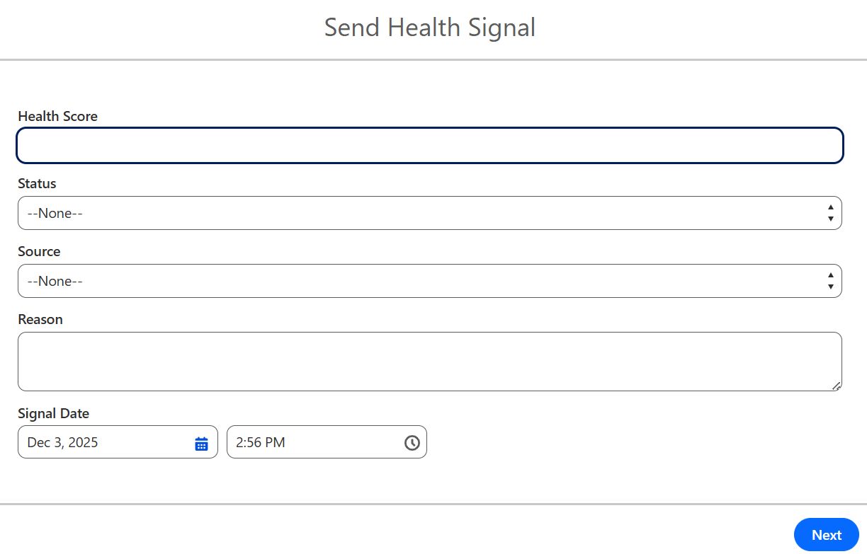 Input Screen