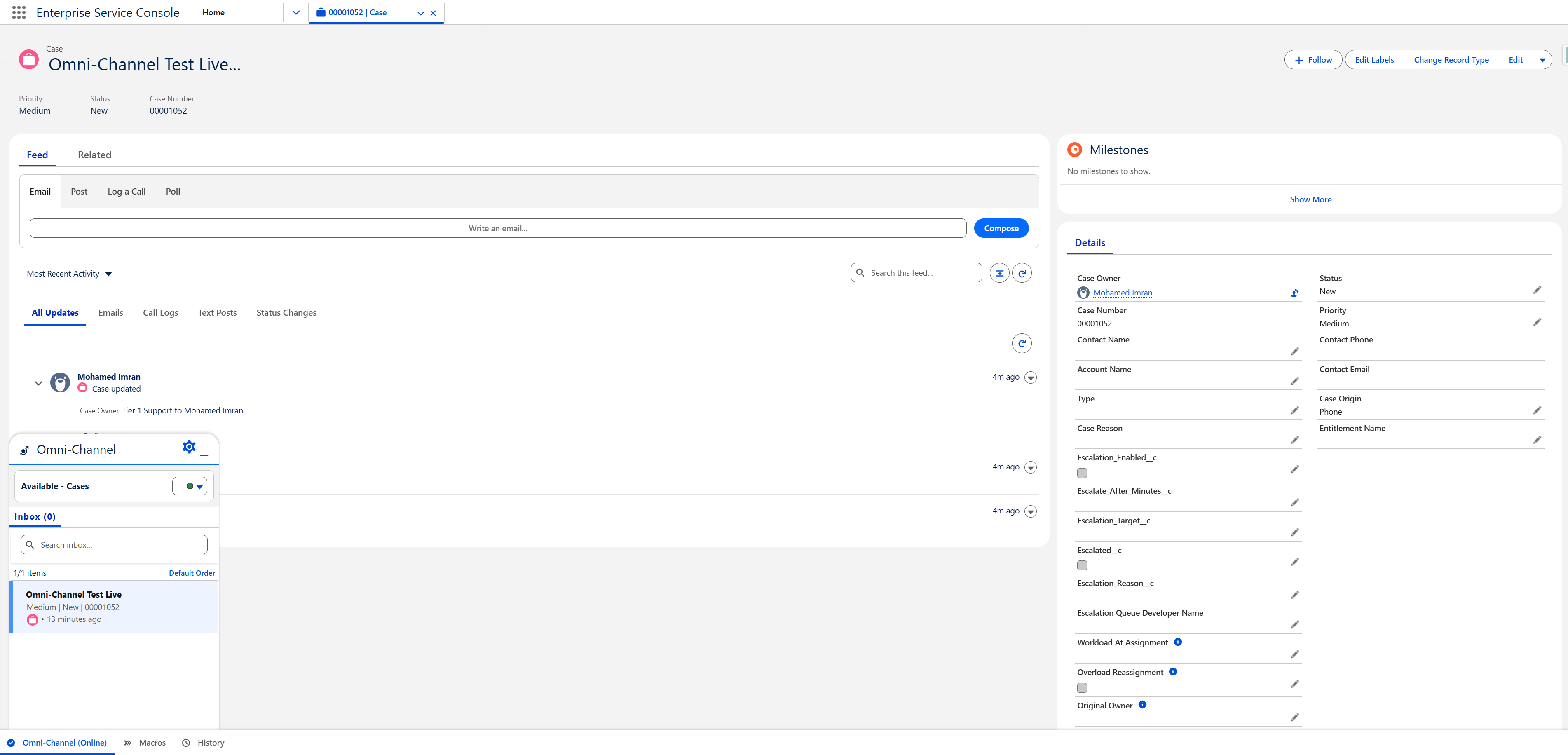 Omni-Channel Console Utility