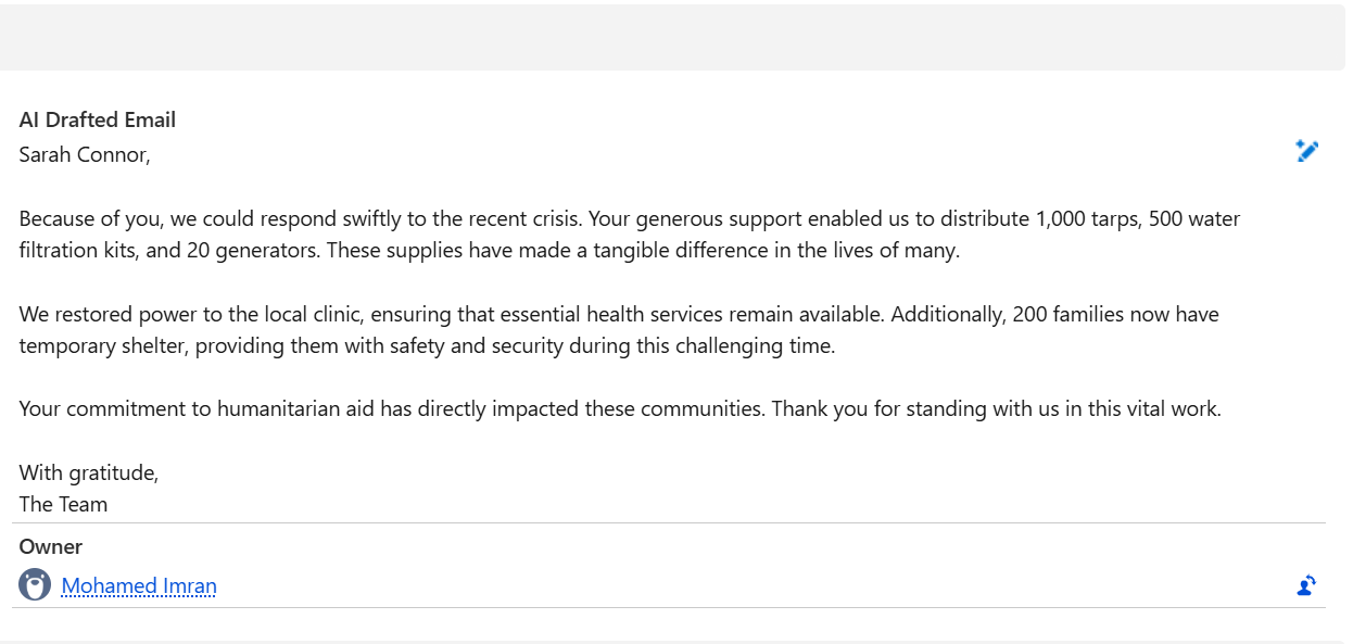 Final AI Generated Email
